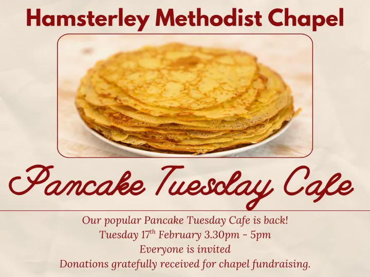 Pancake Tuesday Cafe 17.12.2026