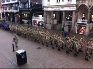 Cadets in Chester