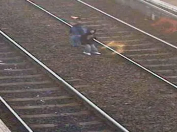 Kids on Railways Tracks 01