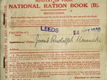 WW1 Ration Book images