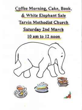 White elephant sale