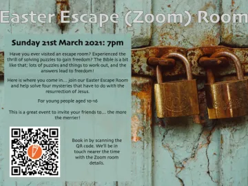 Easter Escape Room Flyer