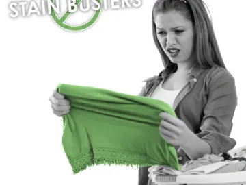 Woman Holding Cloth