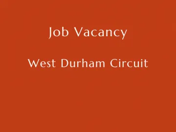 West Durham Job Vacancy