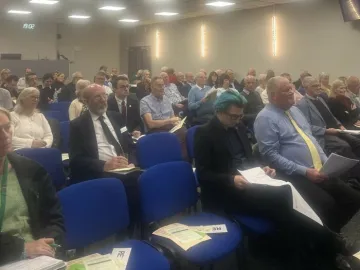 View of delegates