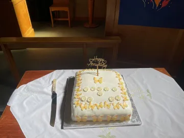 70th Anniversary Cake