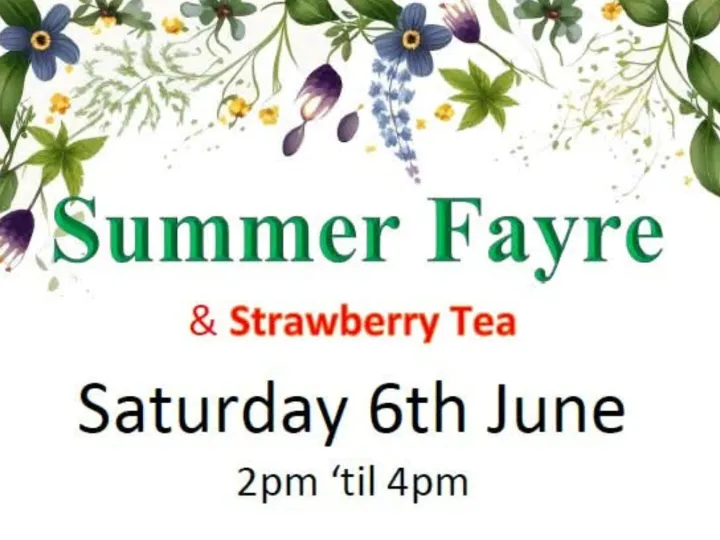 Hoole Methodist Summer Fair 6th June