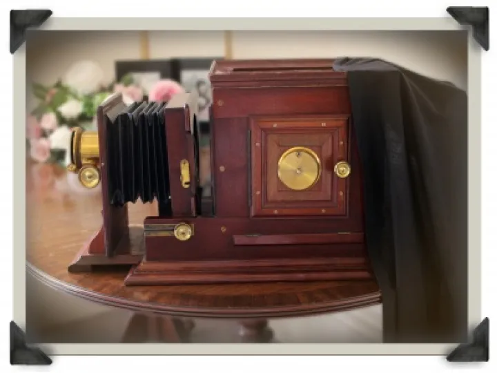 JGP vignette &ndash; just camera on table