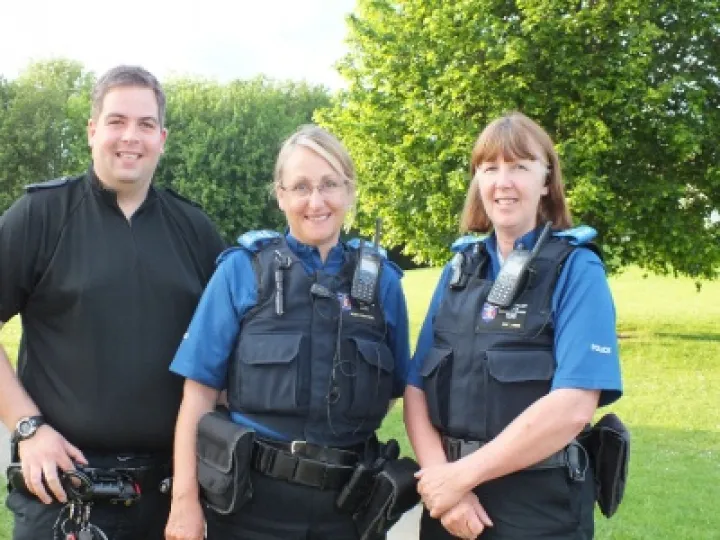 PCSOs Dean Denise & Sue