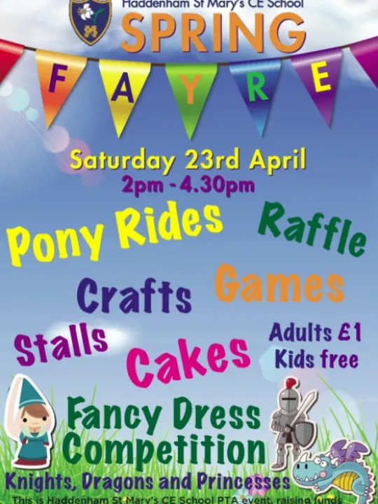 HStM Spring Fair Poster 2016