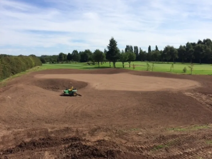 Pryors Hayes Golf Club's New 1st Green