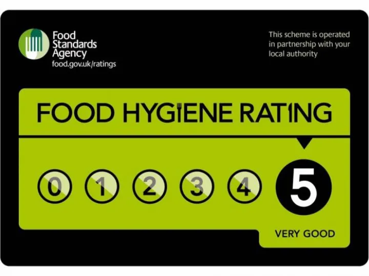 G & D food hygiene rating
