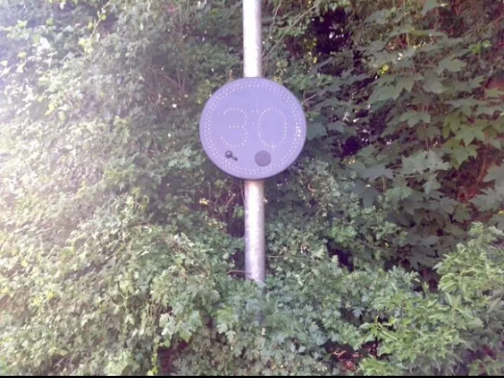 30 mph Sign &ndash; After