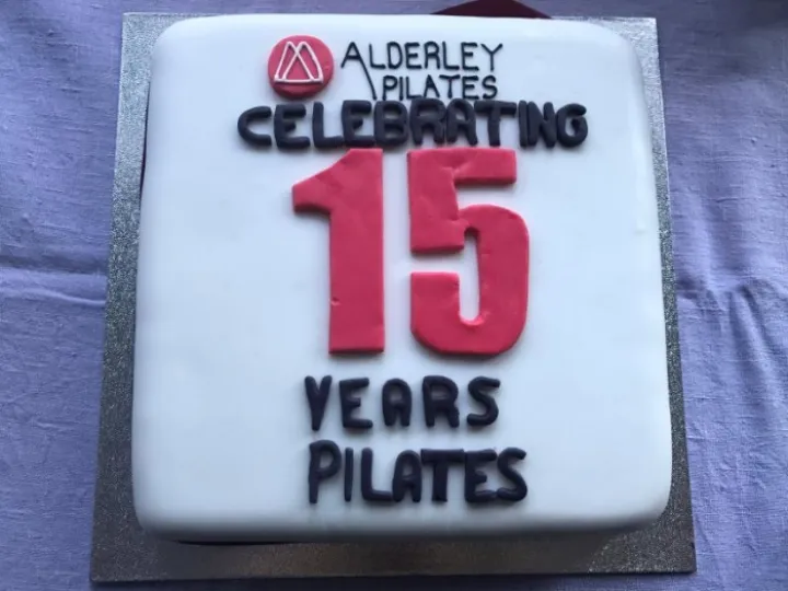 Alderley Pilates 15 Year Anniversary Cake From Wienholts  Alderley Edge  2