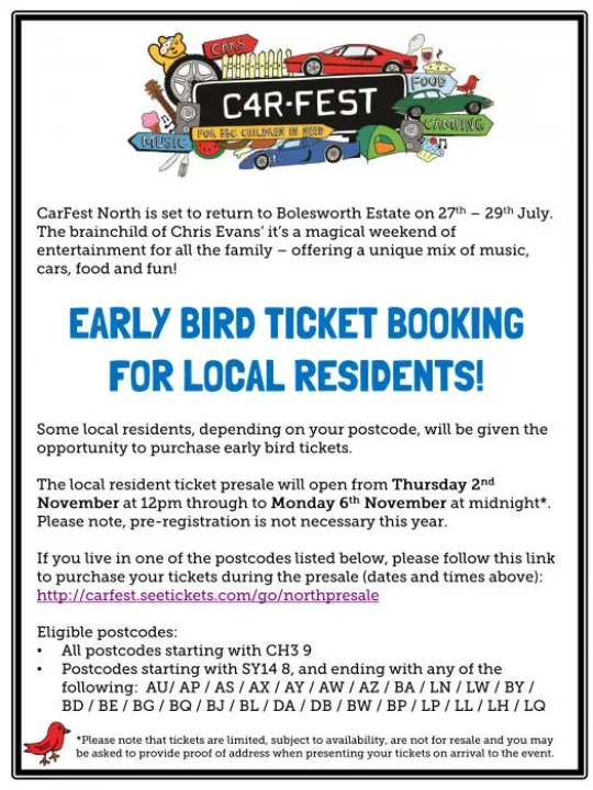 Pre-sale poster 2018 &ndash; Village News