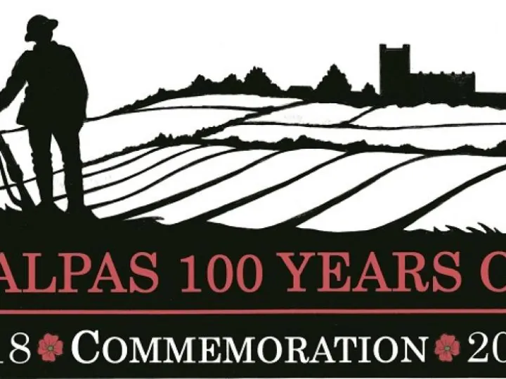 Malpas 100 years on logo 20