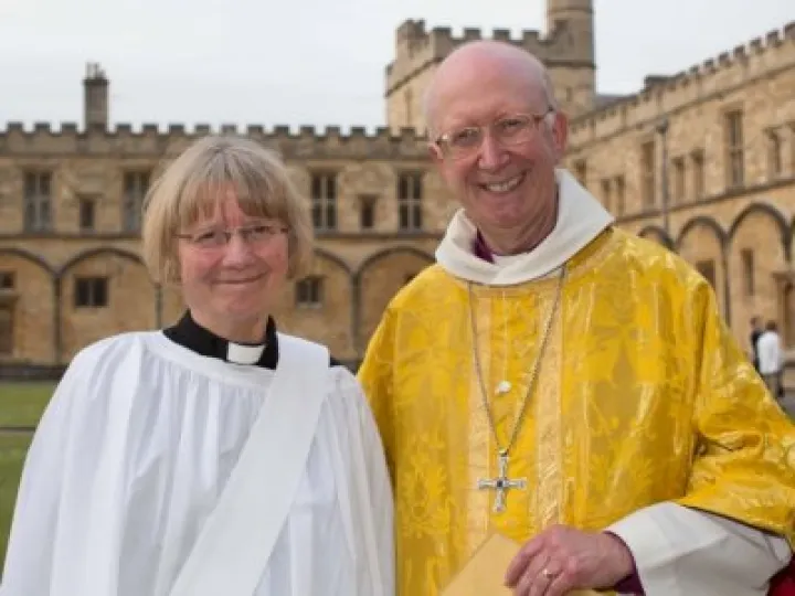 Tricia Mander & Bishop John