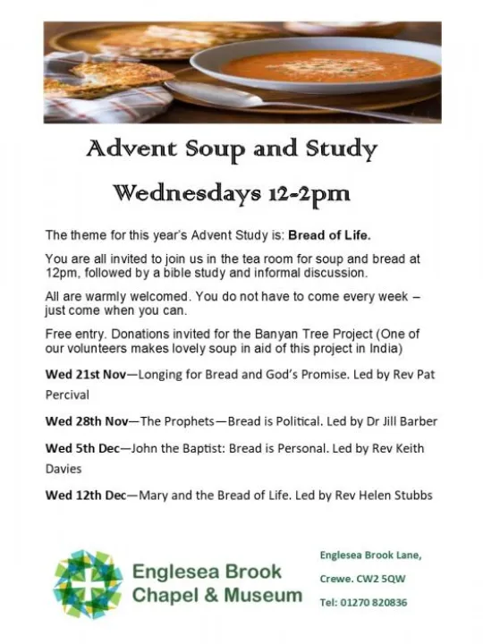 Soup and study_Englesea Brook_181116