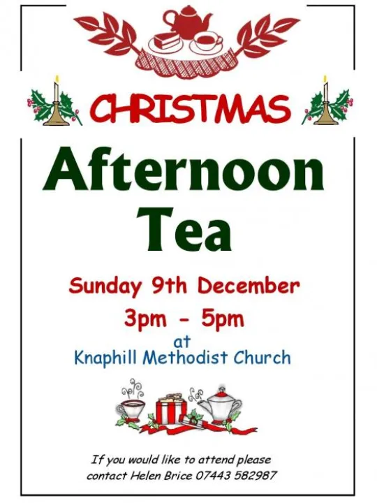 Christmas Afternoon Tea 2018