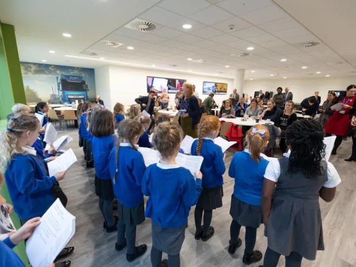 Treble Clefs at DAF Trucks