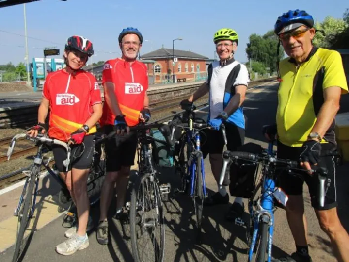 Christian Aid bike ride