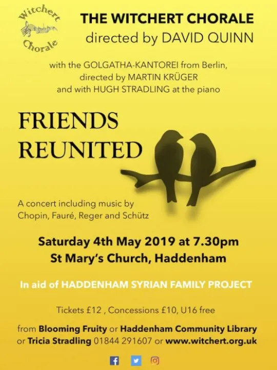 Witchert Chorale Poster May2019