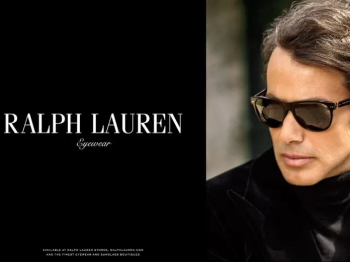 Ralph Lauren sunglasses poster for men