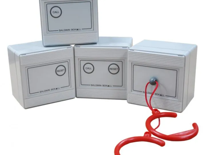 IP65 range of toilet alarm products from Baldwin Boxall