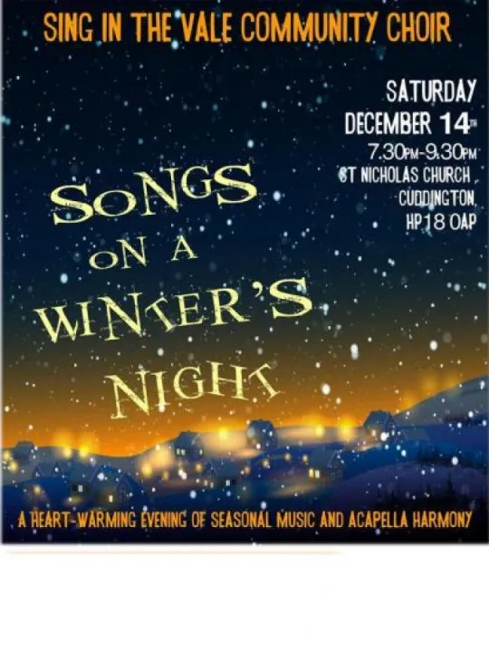 Sing in the Vale Poster Dec19