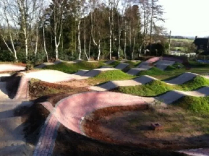 Clark & Kent Skills BMX Pump Track overview