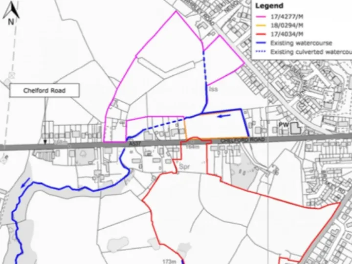 Flood Report Site Plan
