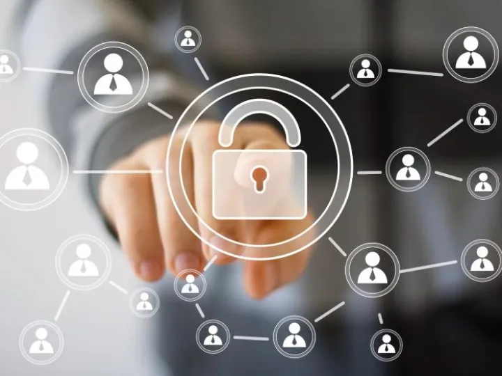 Office security door entry system