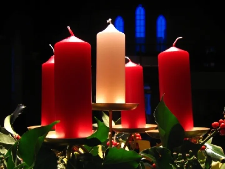 Advent candles