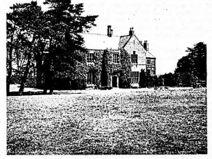 A picture of Maesfen Hall