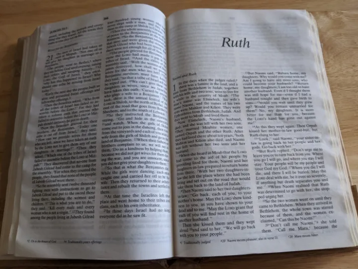 Ruth double bible