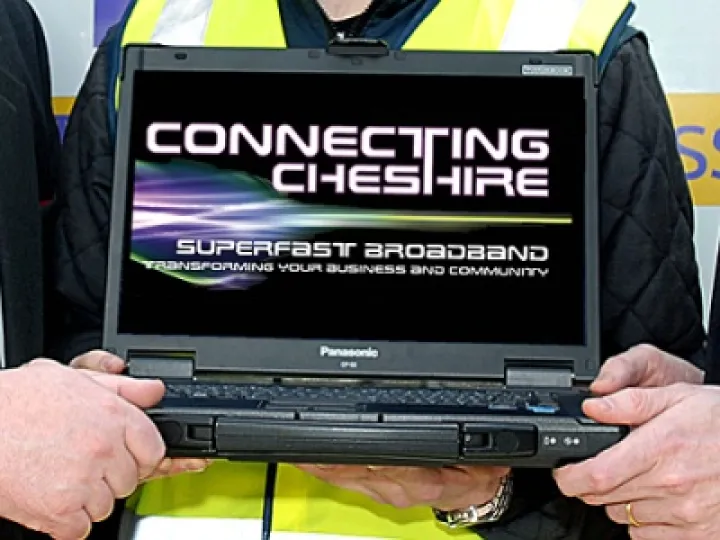 Connecting Cheshire superfast broadband
