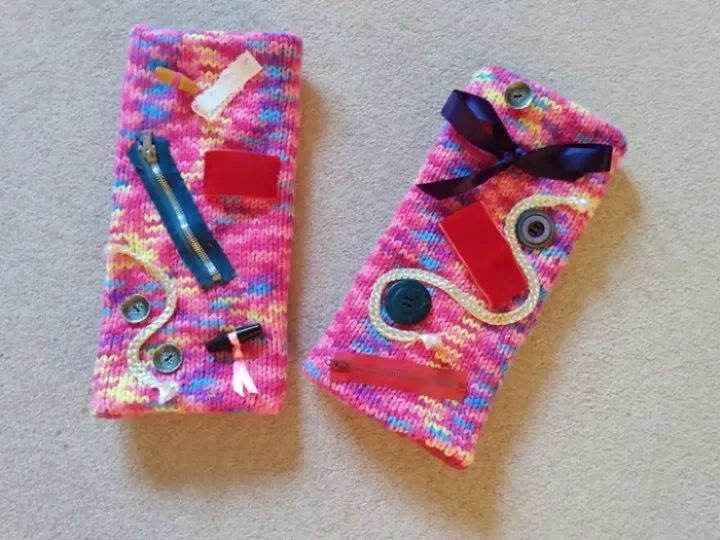 Image: 2020-07-16 Helens twiddle muff