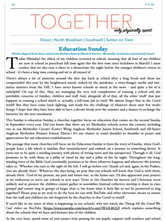 TOGETHER 26 – 9-9-20 = Preview