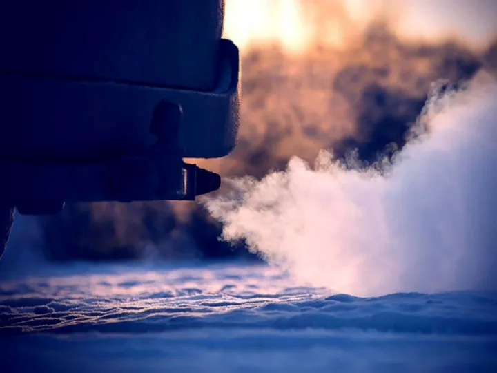 Vehciles running whilst parked