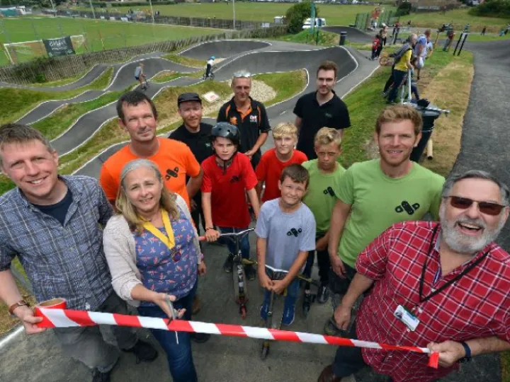 Newhaven Pump Track   Opening