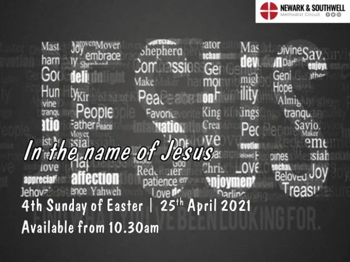 In the name of Jesus