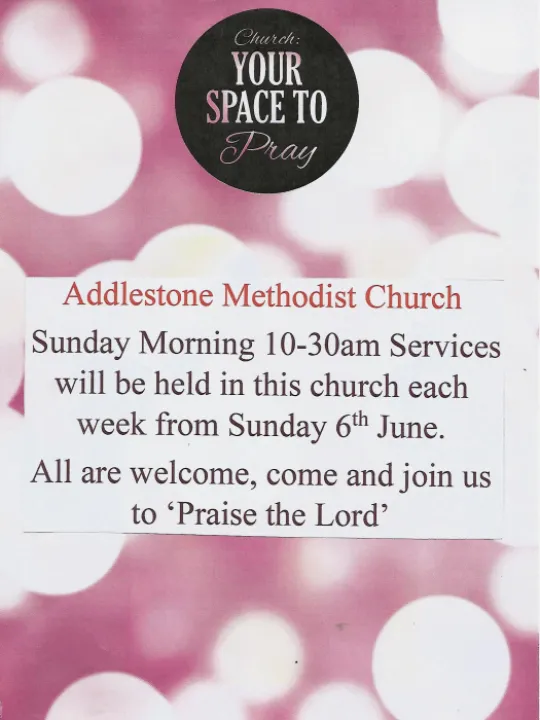 Church reopening