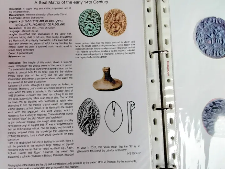 Vicar Of Audlem Seal