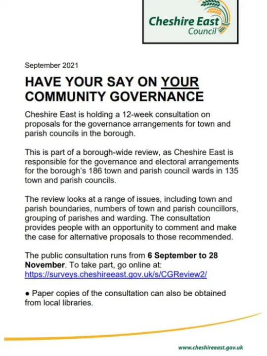 Community Governance &ndash; Have your say &ndash; September 2021