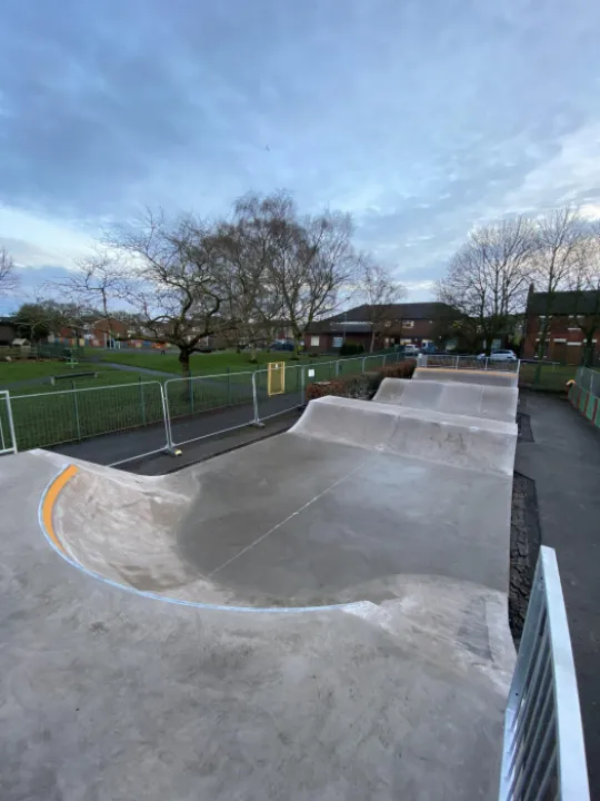 Silverdale skatepark overview
