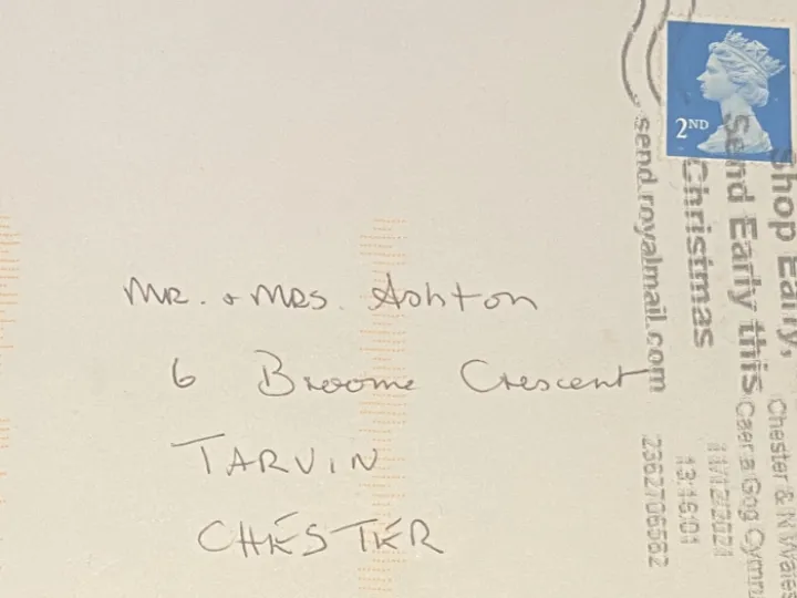 Mystery Christmas Card