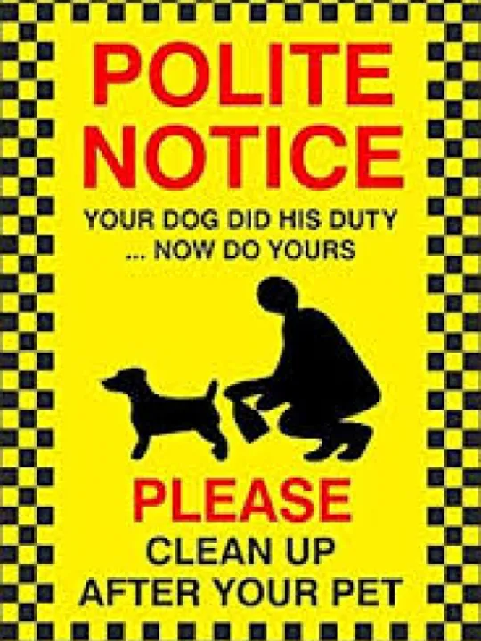 Polite Notice – Bin it