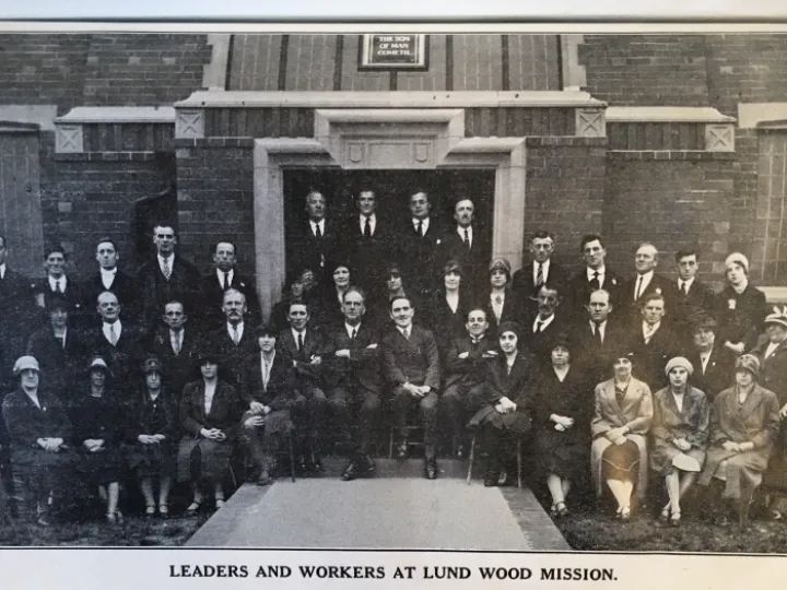 Lundwood Wesleyan Methodist Church members