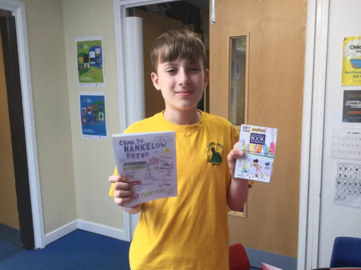 Calum's winning entry