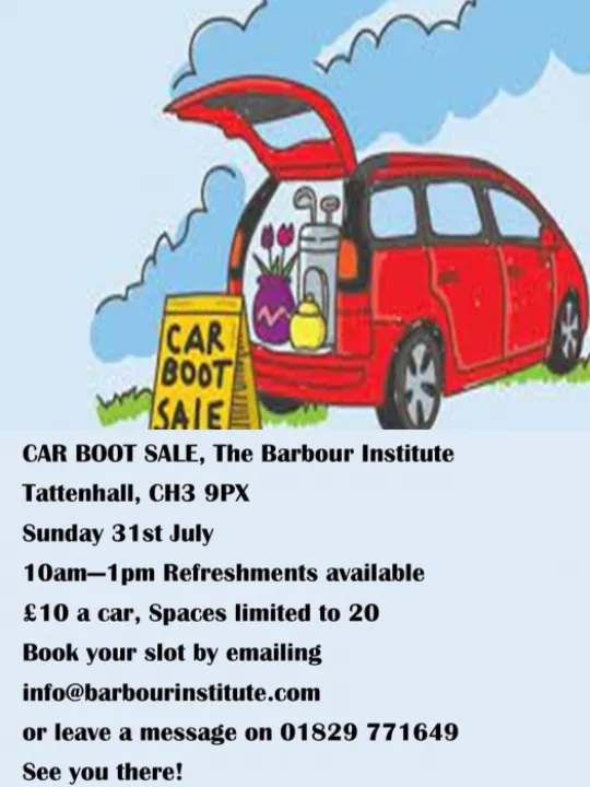 Car Boot Sale July